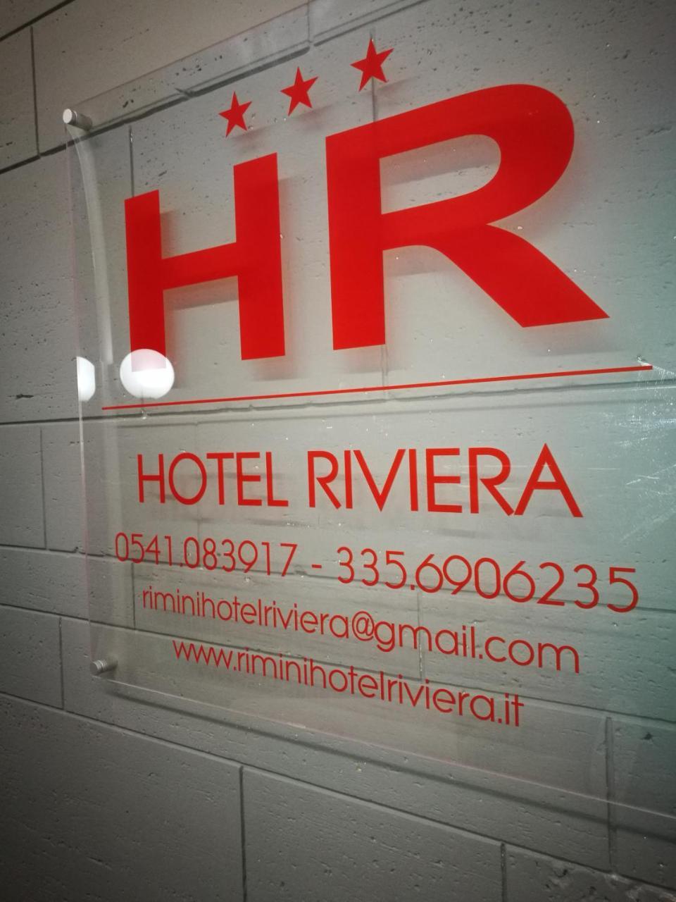 Hotel Riviera Rimini Exterior foto